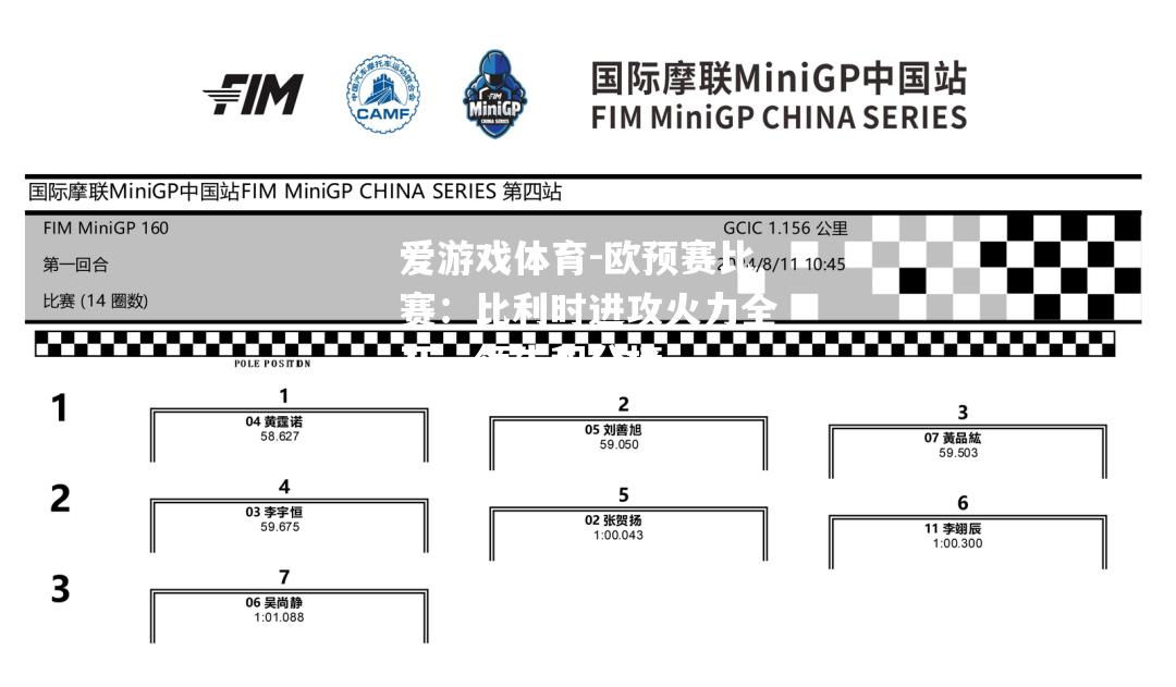 欧预赛比赛：比利时进攻火力全开，领先积分榜